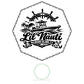 Octagon Shaped Glass Award (Engraving)